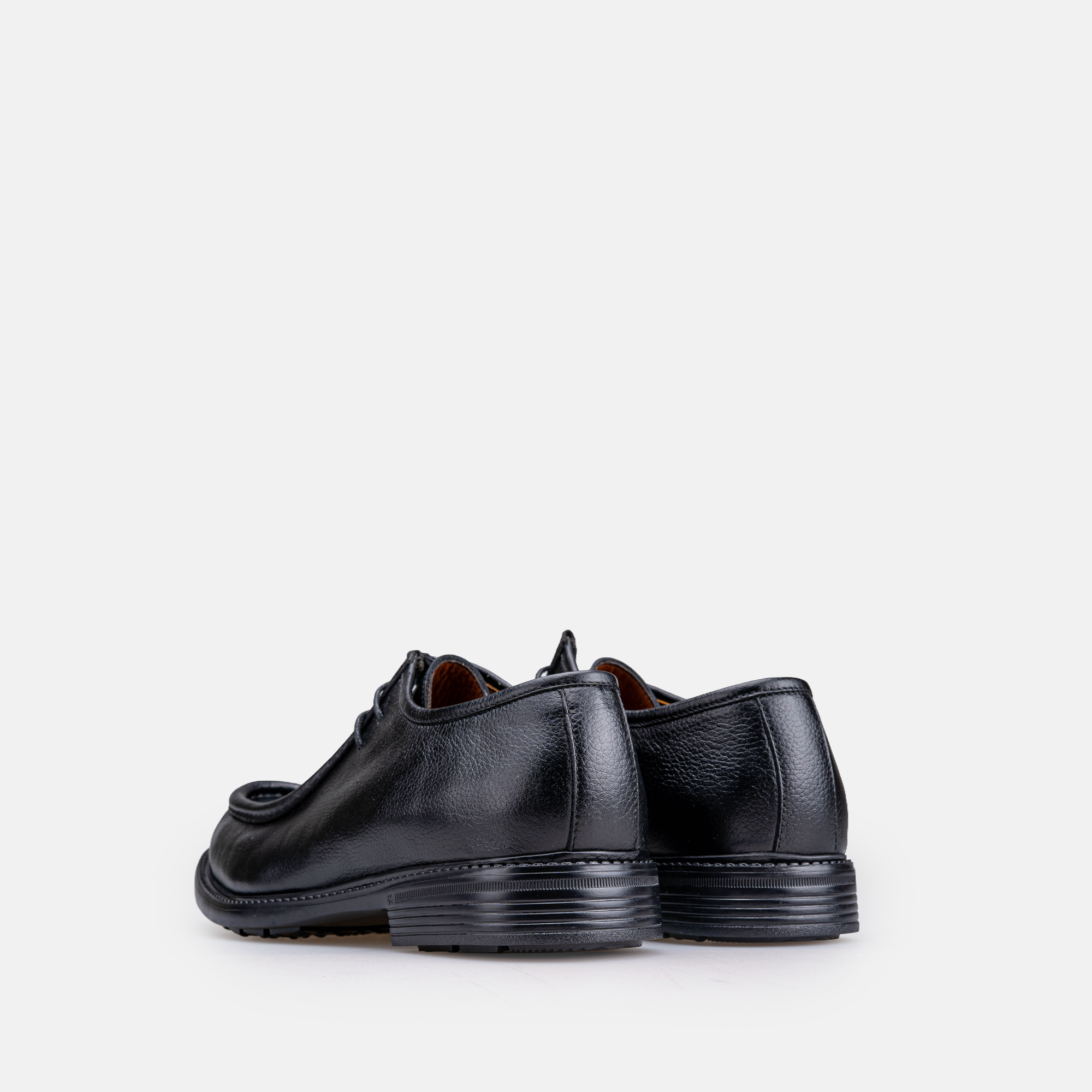 Volzak 5545 chaussure en cuir Noir Grainé