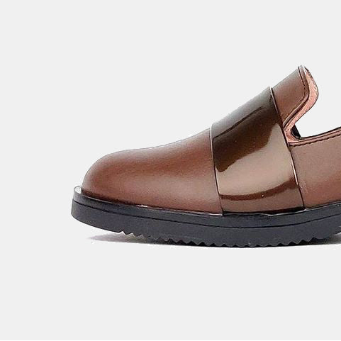 Volzak 567 Chaussure en cuir marron