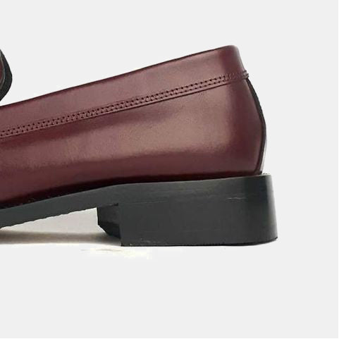 Volzak 578 Chaussure en cuir Bordeaux
