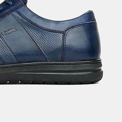 Volzak 6004 Chaussure en cuir bleu