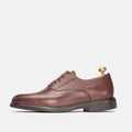 '910 Chaussure en cuir Bordeaux