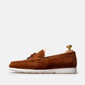 Volzak 3062 Mocassin en daim Camel