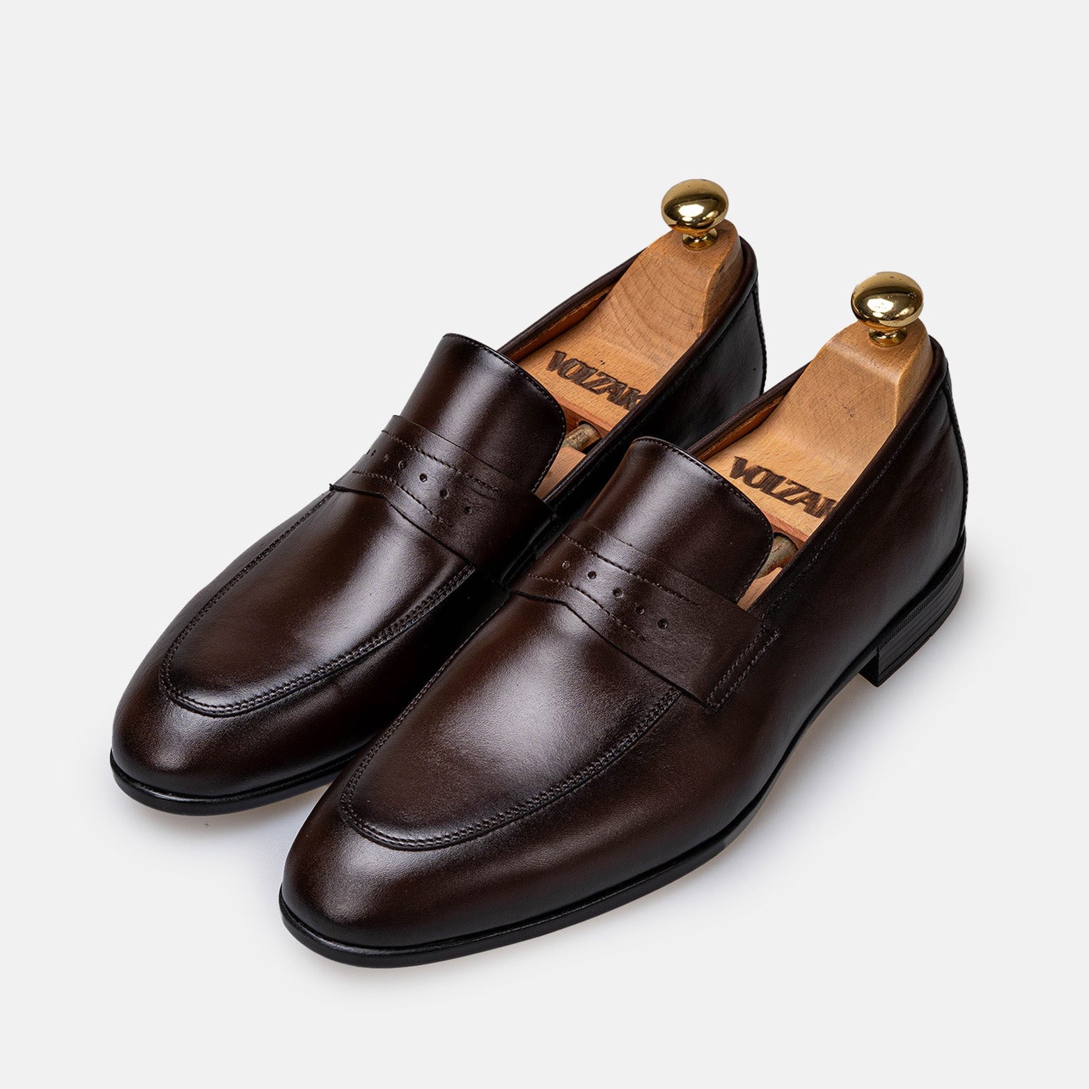Volzak 5421 chaussure en cuir Marron
