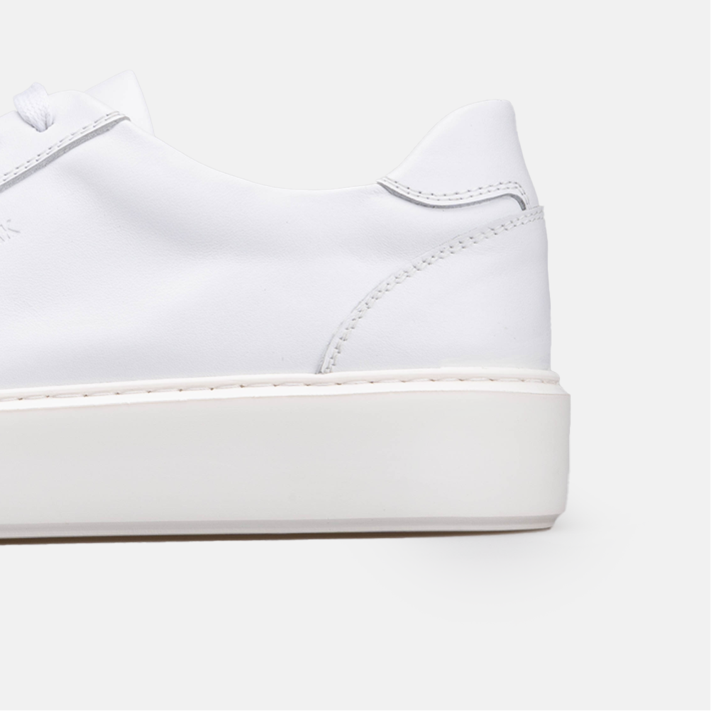 Volzak 6041 S Basket en cuir Blanc