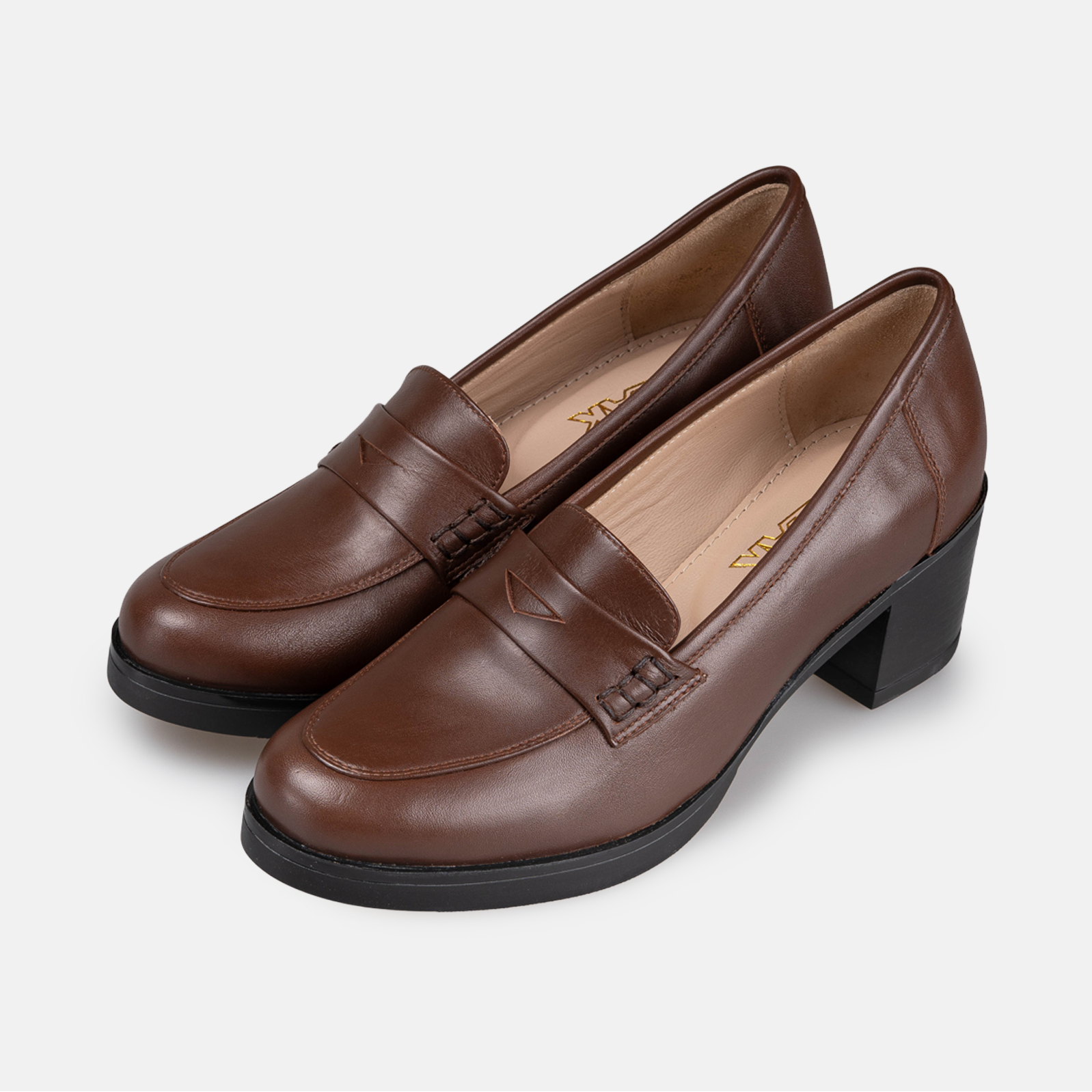 Volzak 806 Brown leather shoe