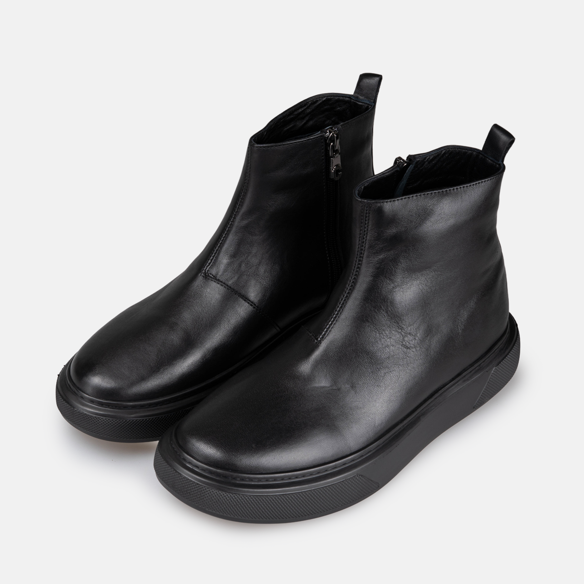 Volzak 303 Bottine en cuir Noir