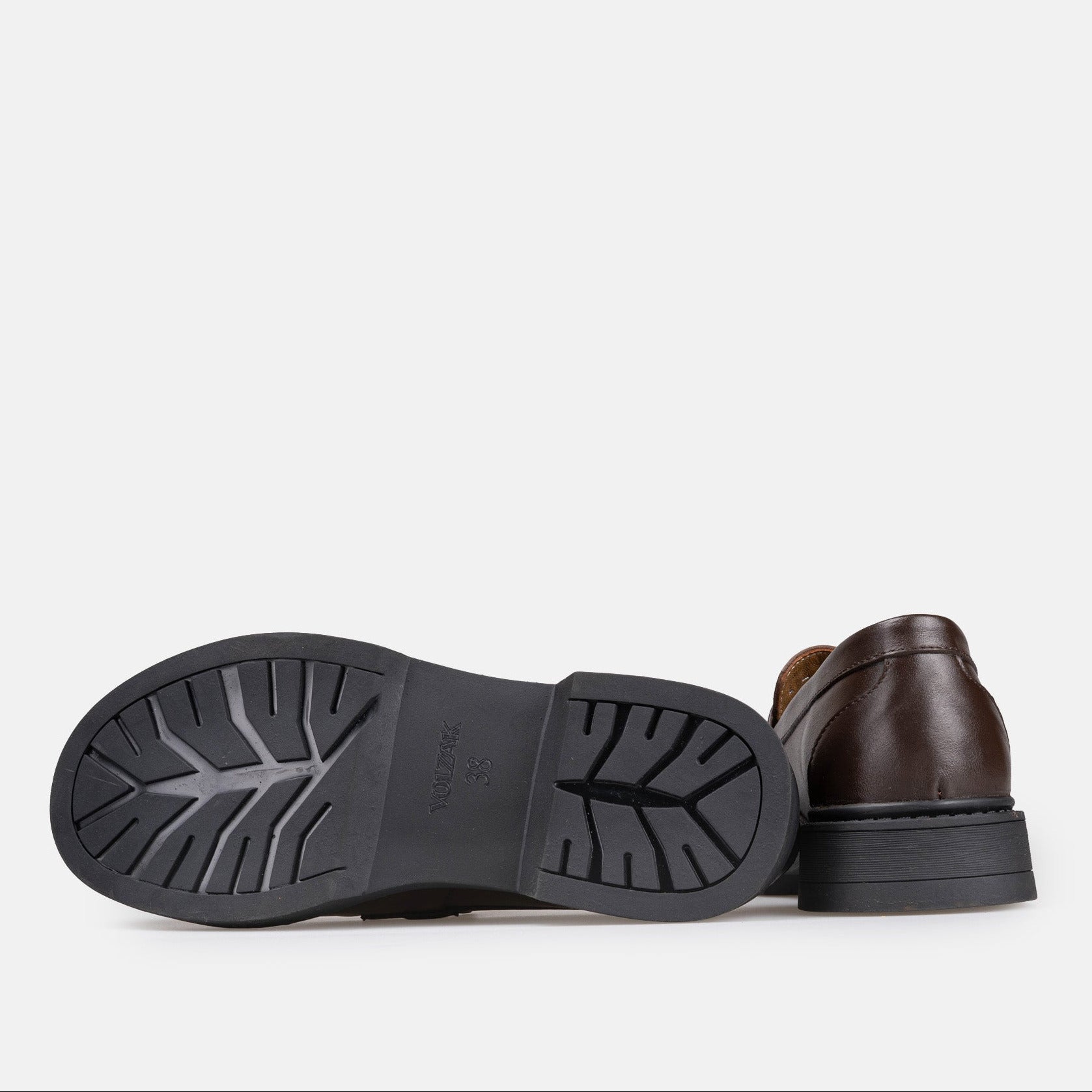 Volzak 6035 Brown Leather Shoe