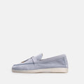 Volzak 32 mocassin en daim Bleu ciel