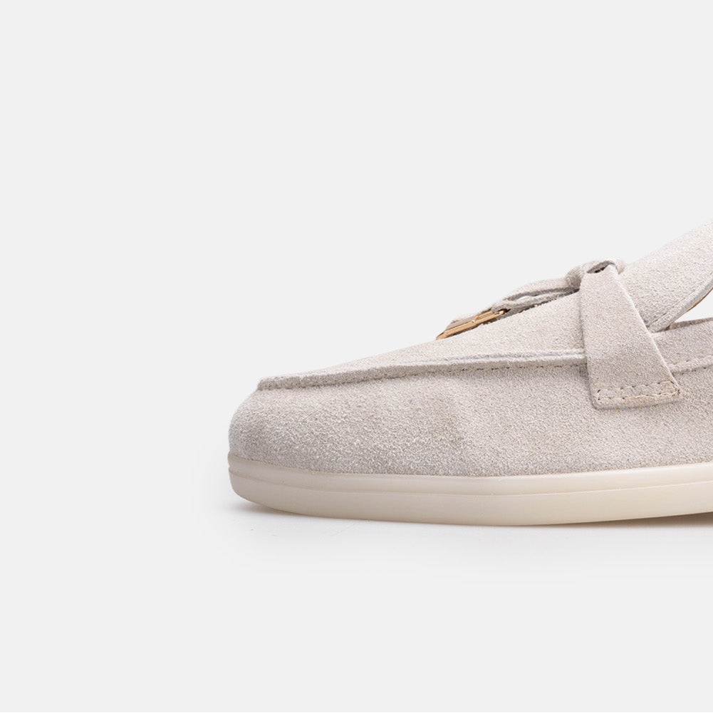 Volzak 32 mocassin en daim Beige