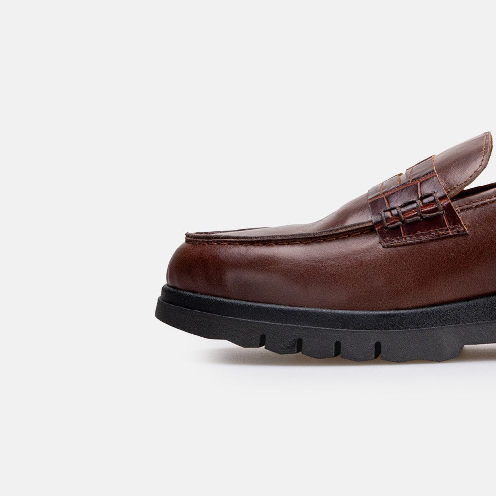 Volzak 120 Chaussure en cuir Marron