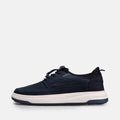 Volzak 317 basket en nubuck Bleu