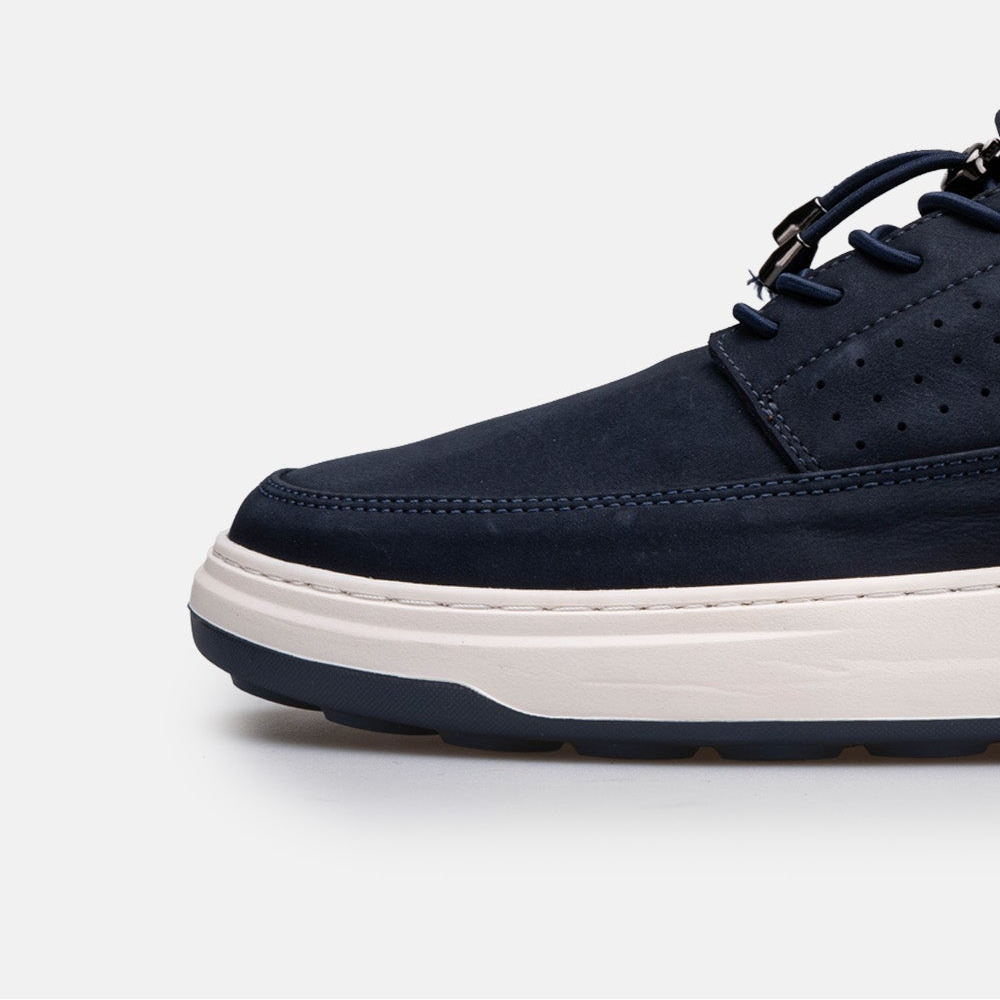 Volzak 317 basket en nubuck Bleu