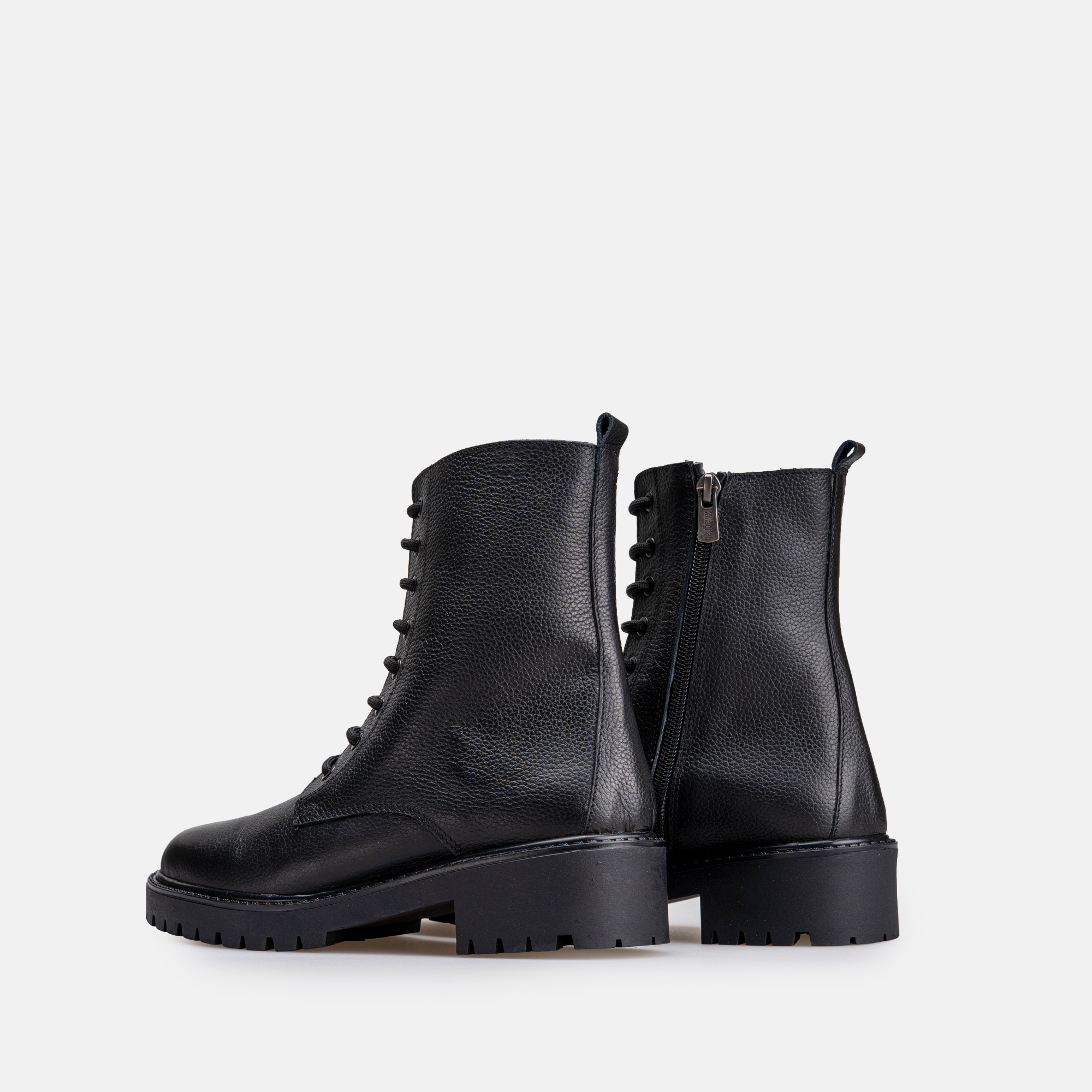 Volzak 4009 Bottine en cuir Noir Grainé