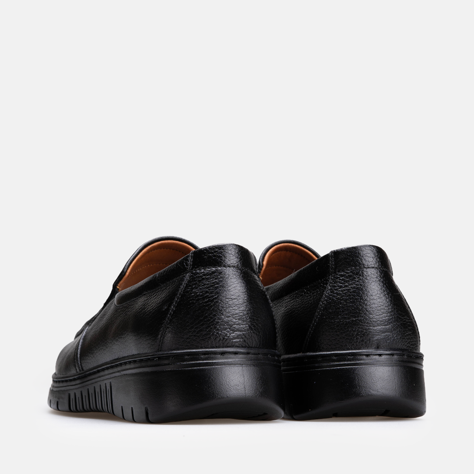 Volzak 5518 chaussure en cuir Noir Grainé