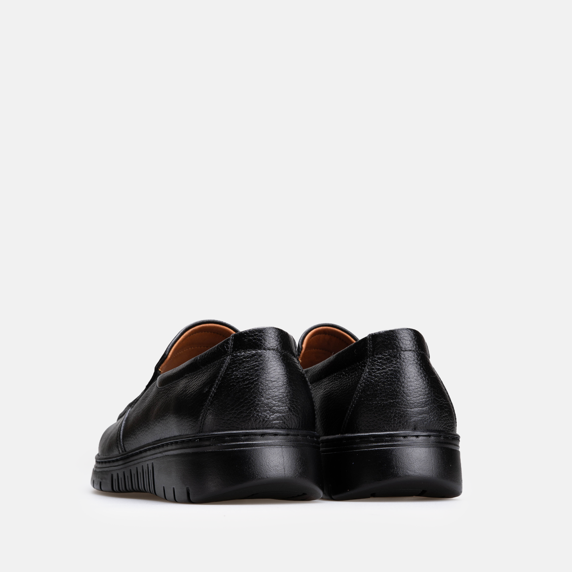 Volzak 5518 chaussure en cuir Noir Grainé