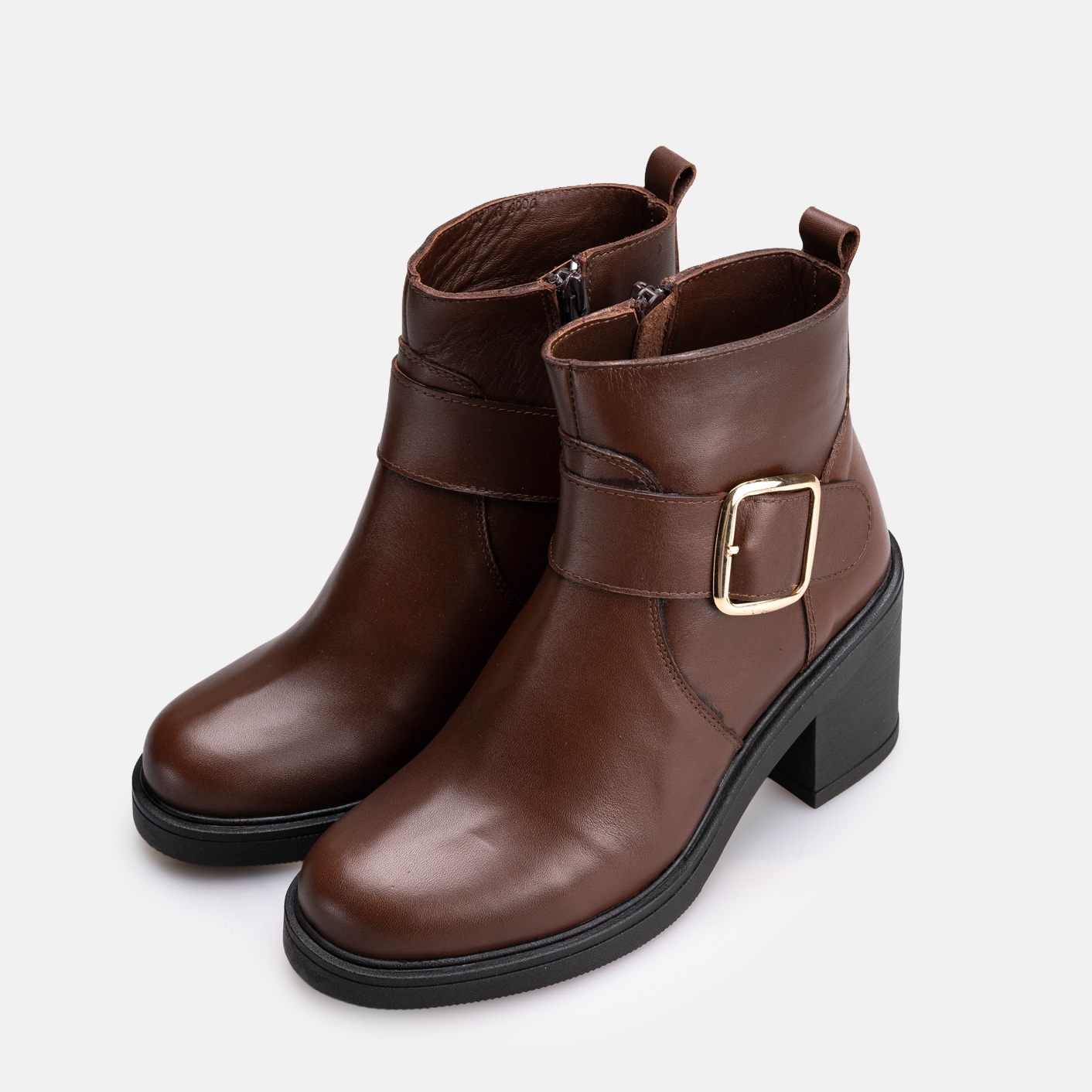 Volzak 4006 Bottine en cuir Marron