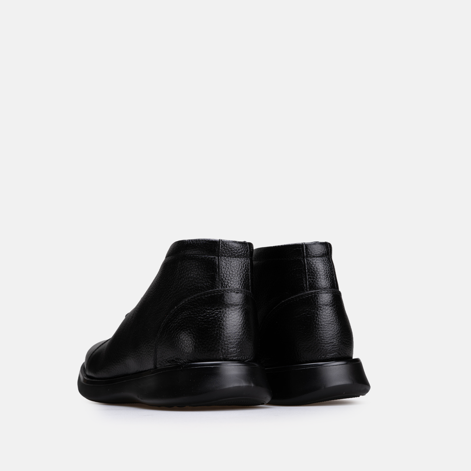 Volzak 5538 Bottine en cuir Noir Grainé