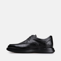 Volzak 5523 chaussure en cuir Noir Grainé