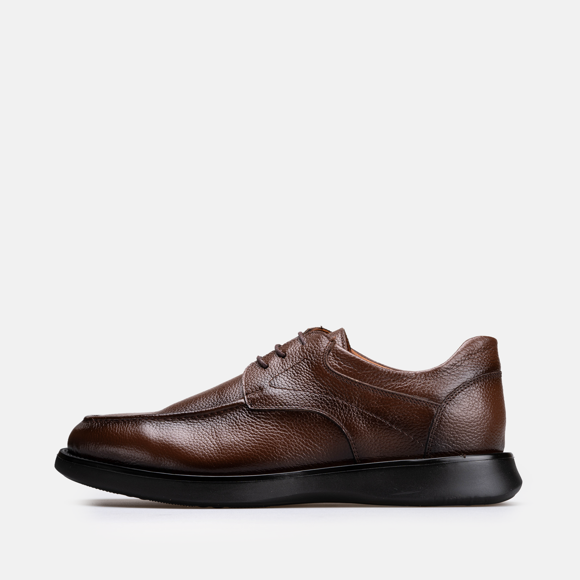 Volzak 5523 chaussure en cuir Marron Grainé