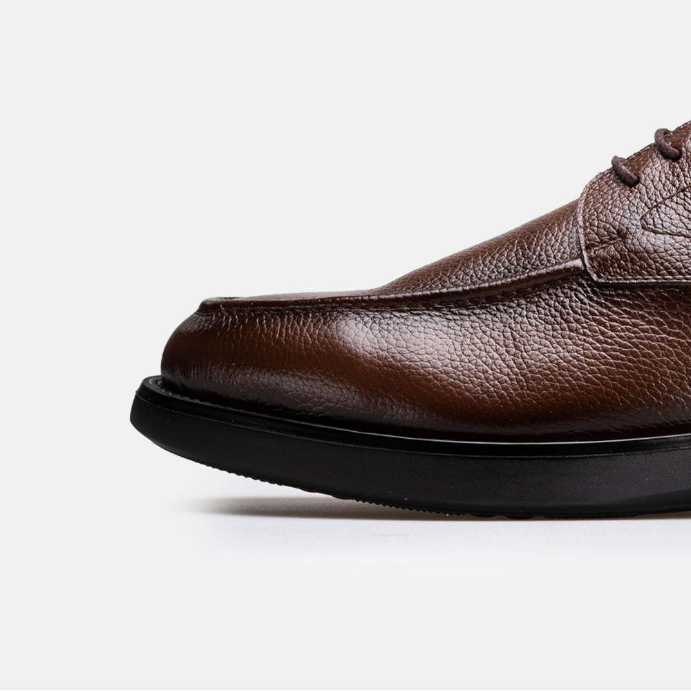 Volzak 5523 chaussure en cuir Marron Grainé
