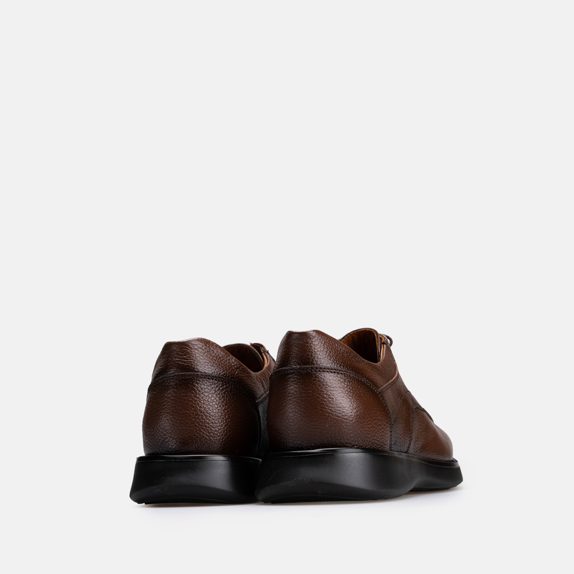 Volzak 5523 chaussure en cuir Marron Grainé