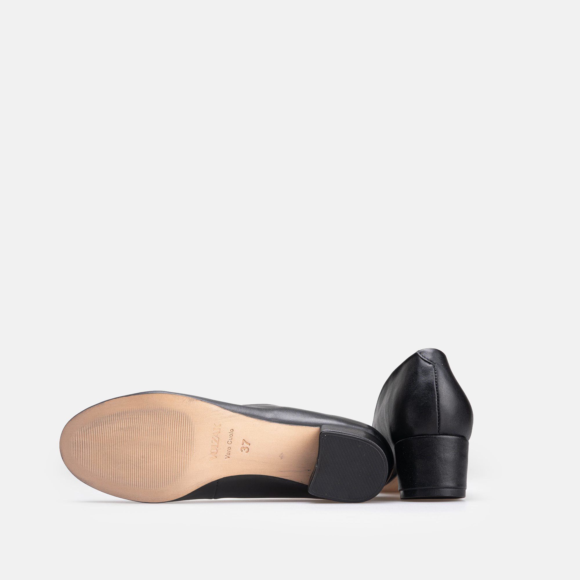 Volzak 1040 Chaussure en cuir Noir