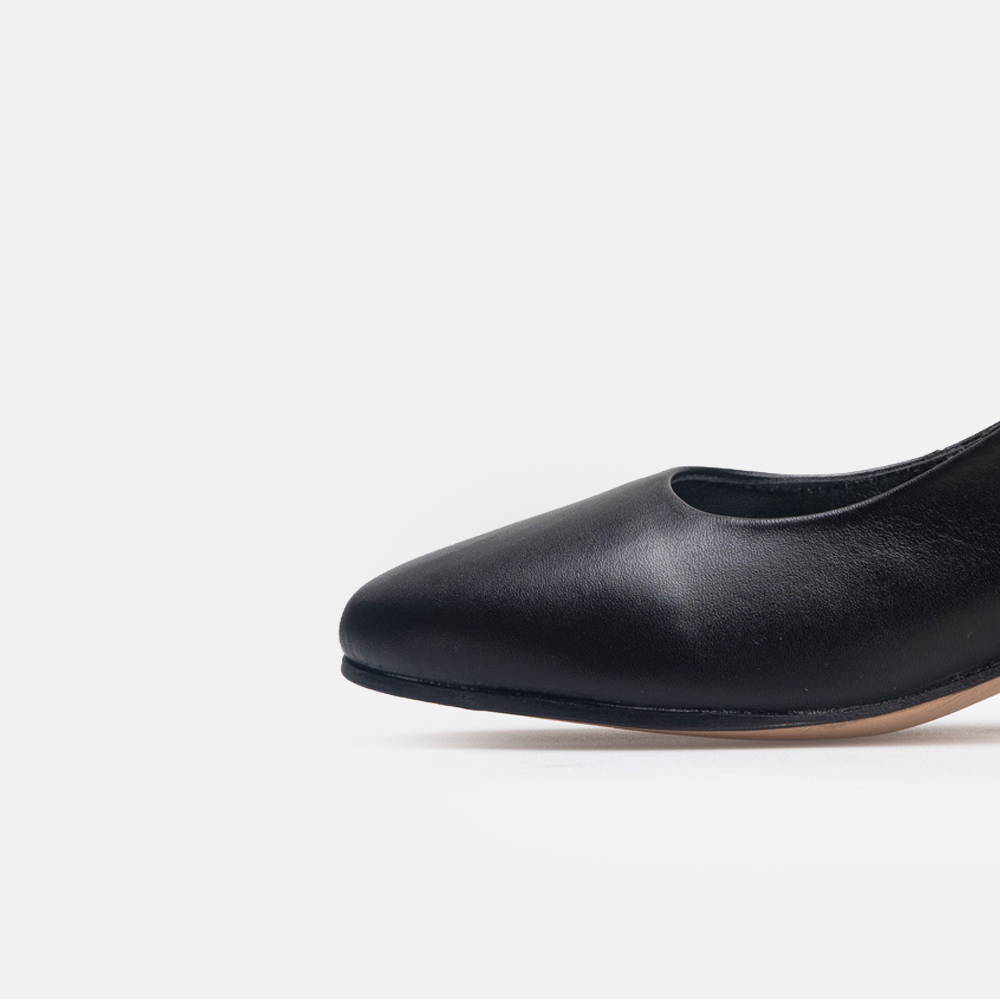 Volzak 1040 Chaussure en cuir Noir