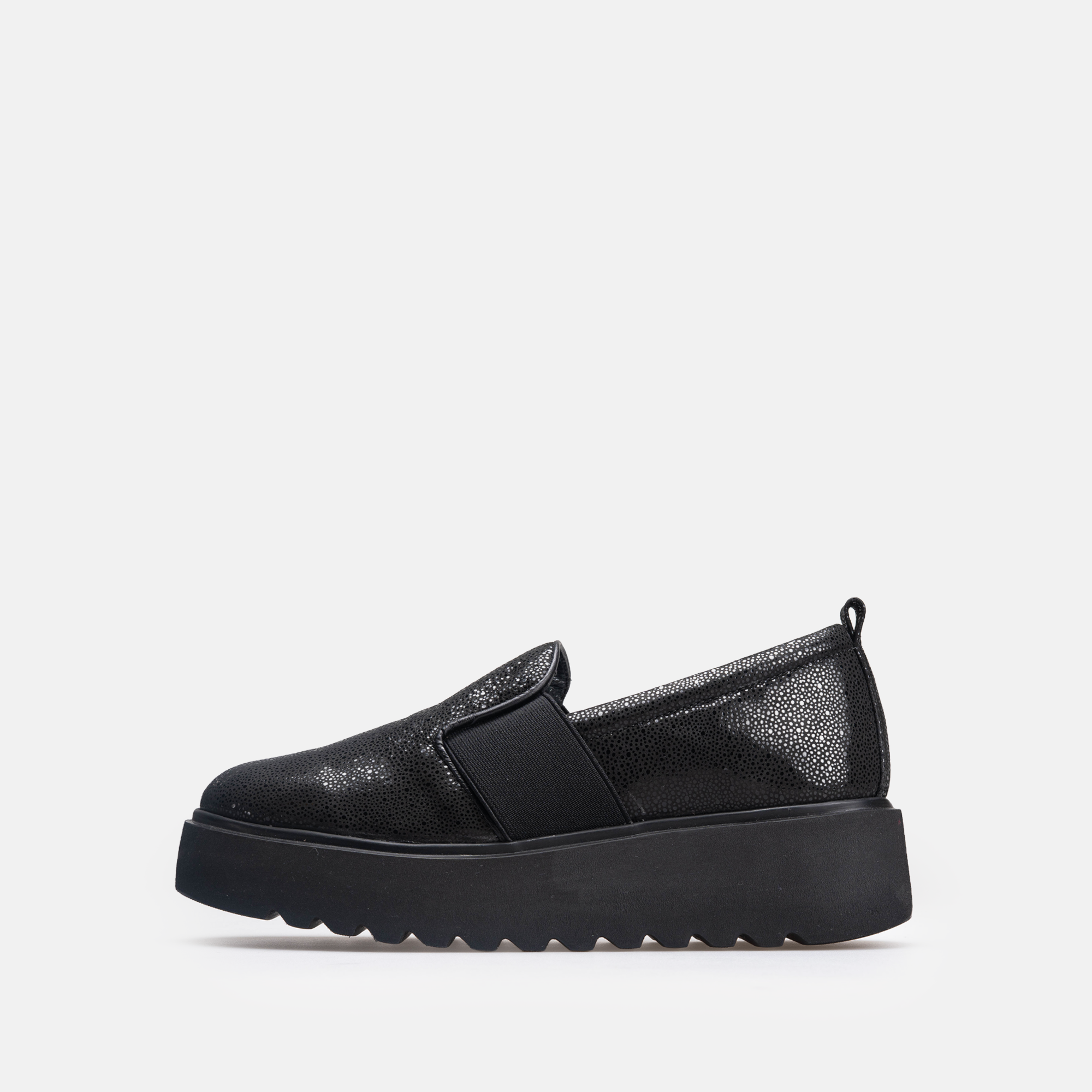 Volzak 618 Chaussure en nubuck Noir