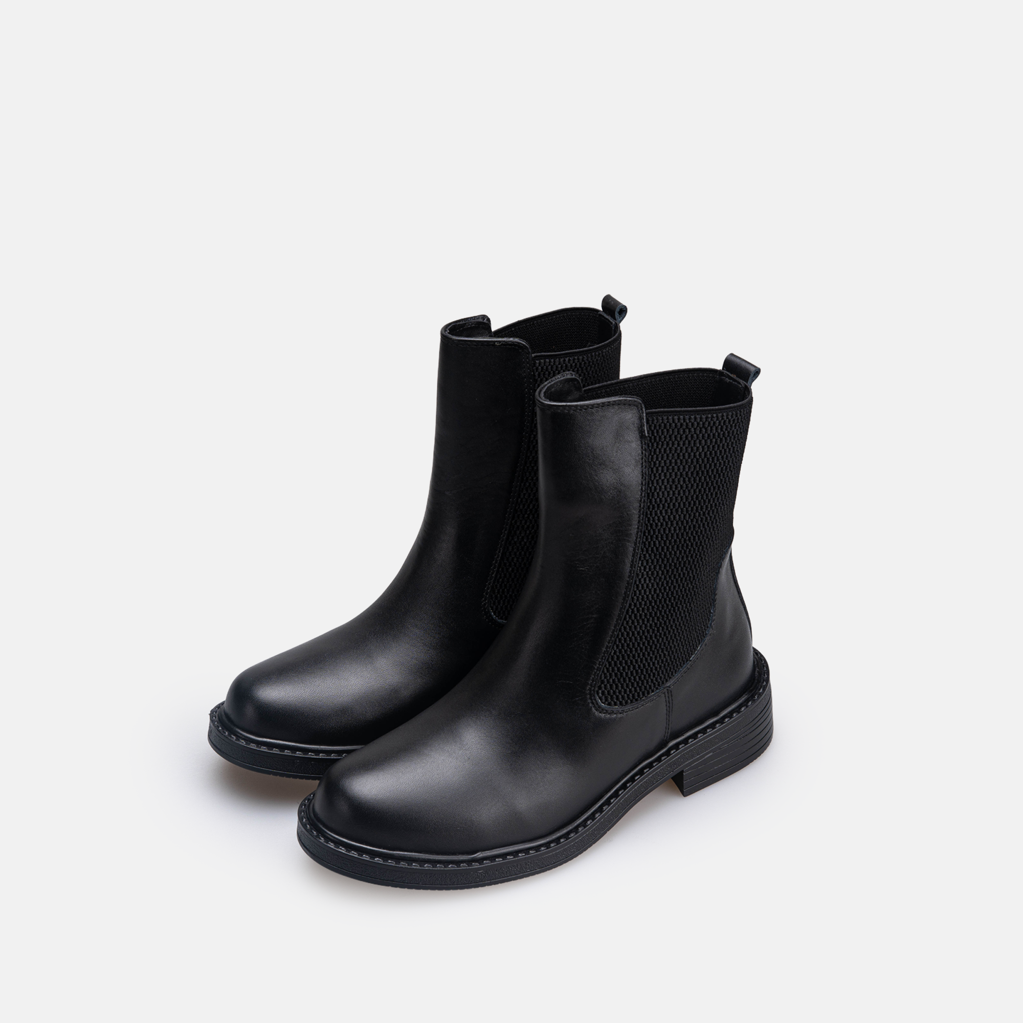 Volzak 2023 Bottine en cuir Noir