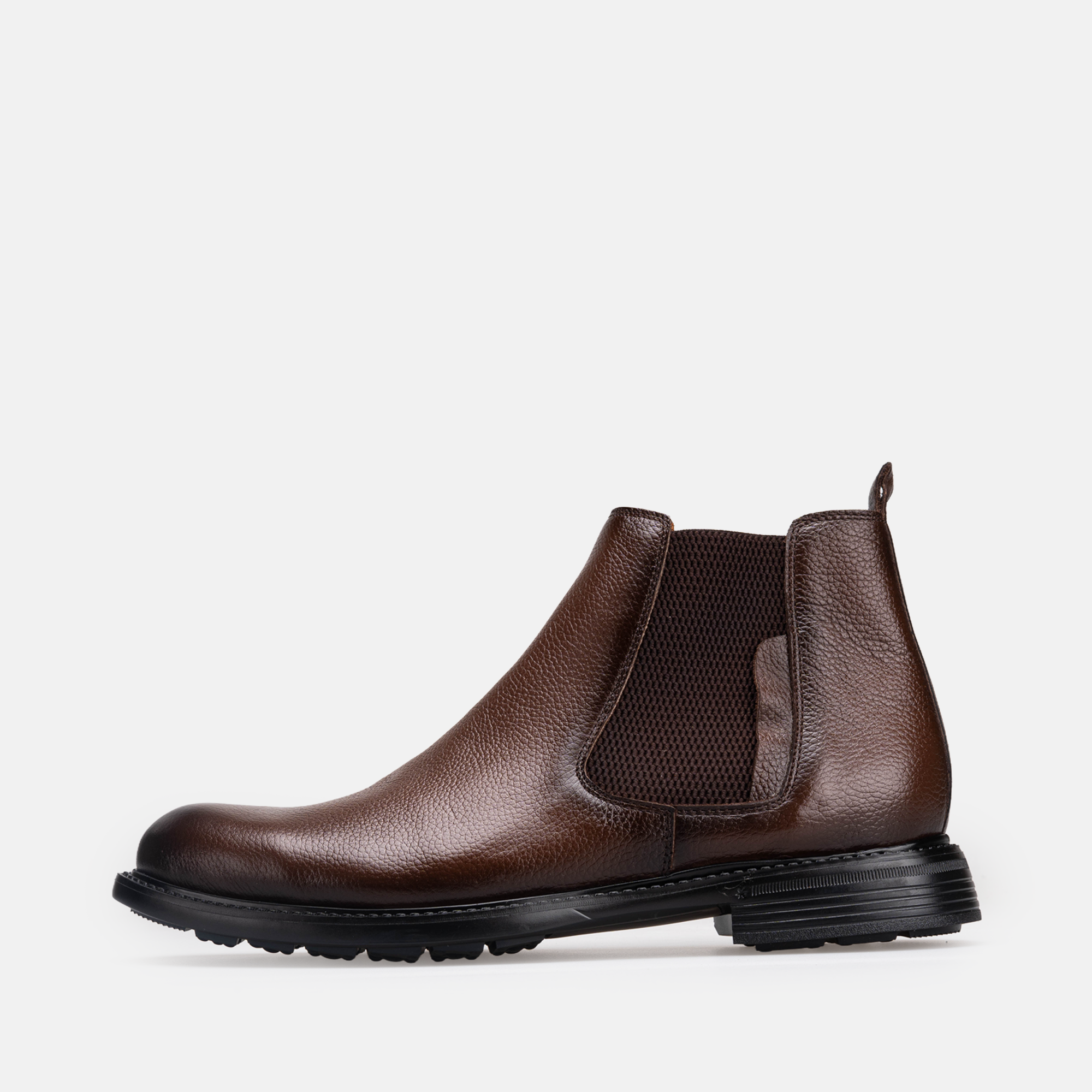 Volzak 5534 Bottine en cuir Marron Grainé