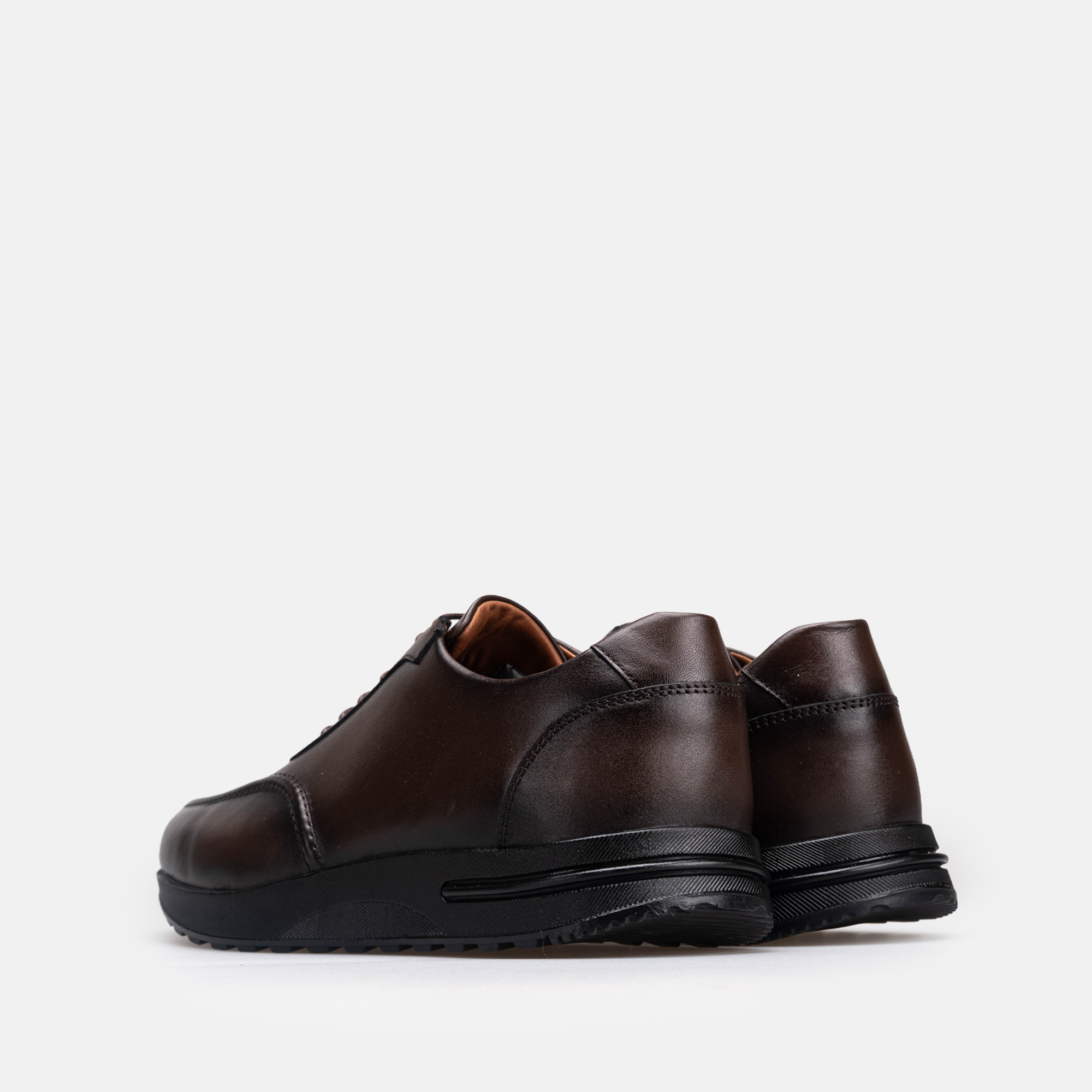 Volzak 5524 basket en cuir Marron