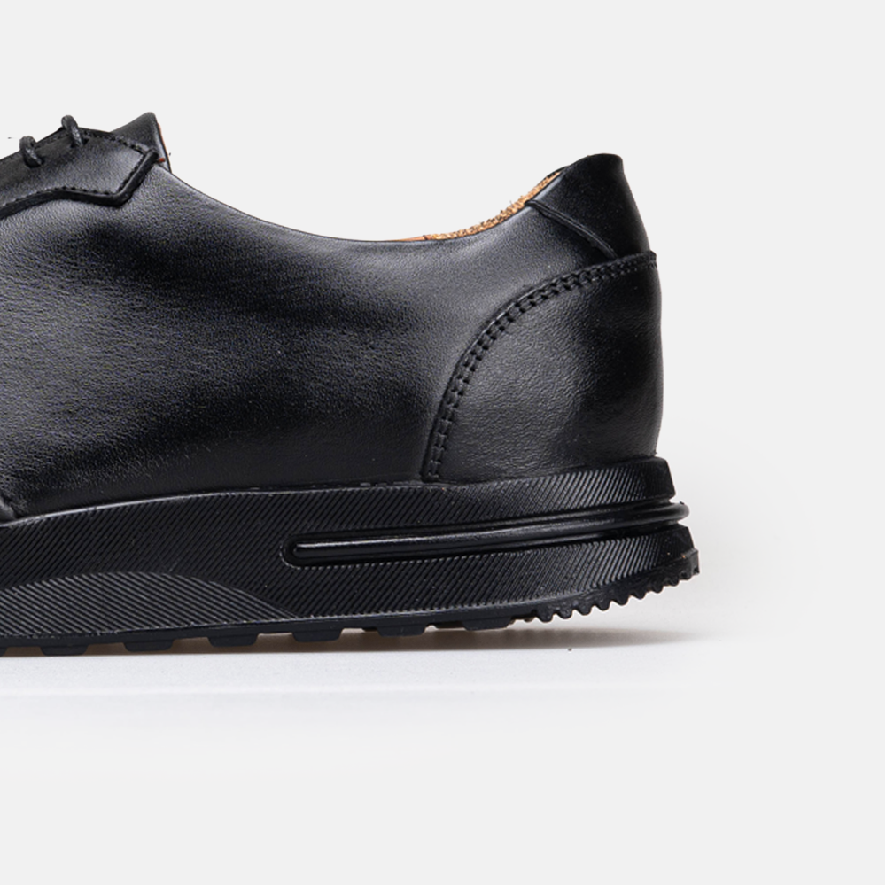 Volzak 5524 basket en cuir Noir