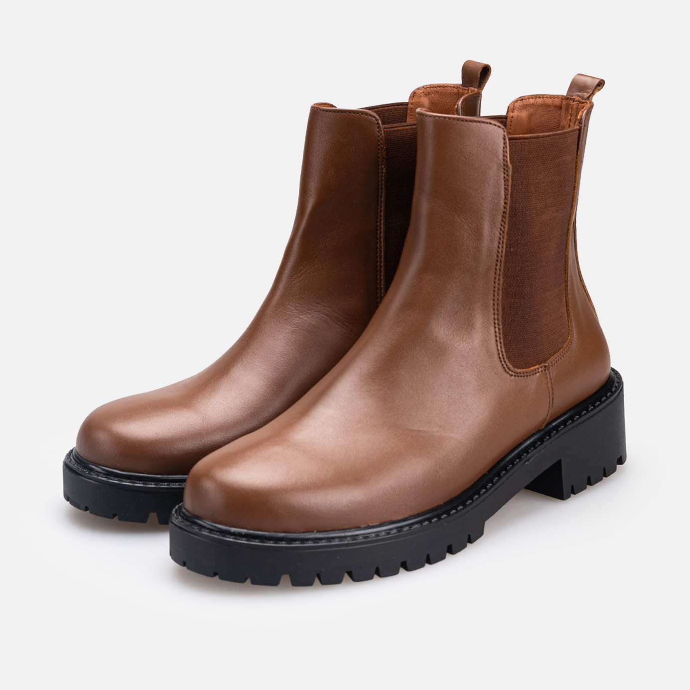 Volzak 4010 Bottine en cuir Camel