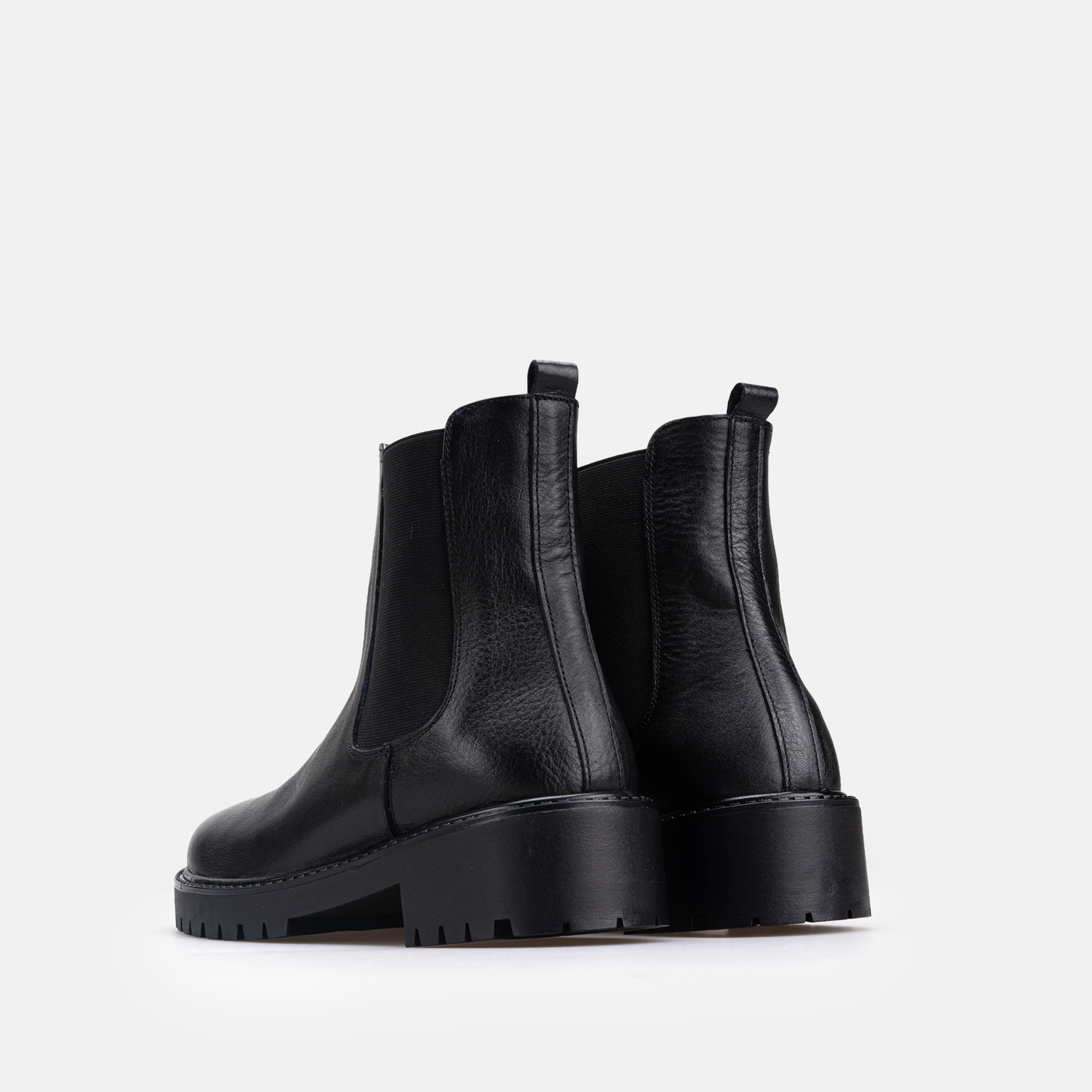 Volzak 4010 Bottine en cuir Noir