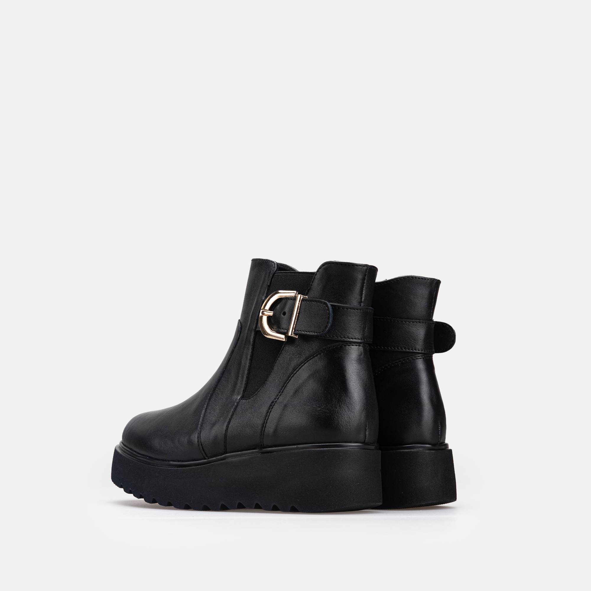 Volzak 3012 Bottine en cuir Noir