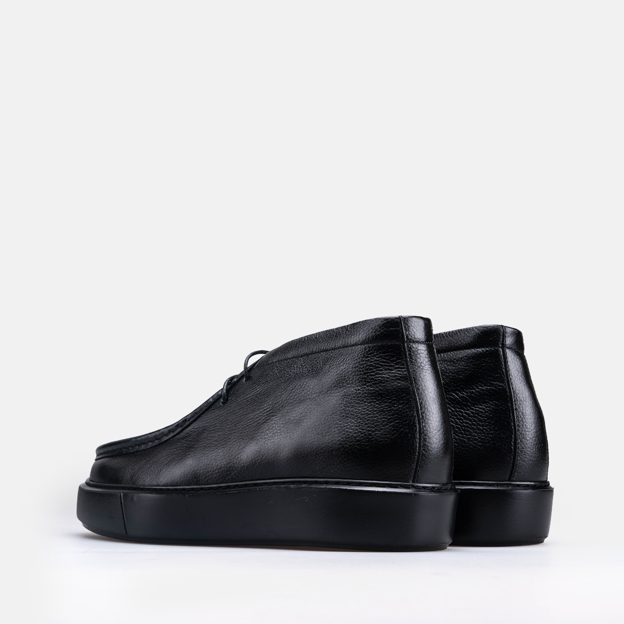 Volzak 5543 Bottine en cuir Noir Grainé