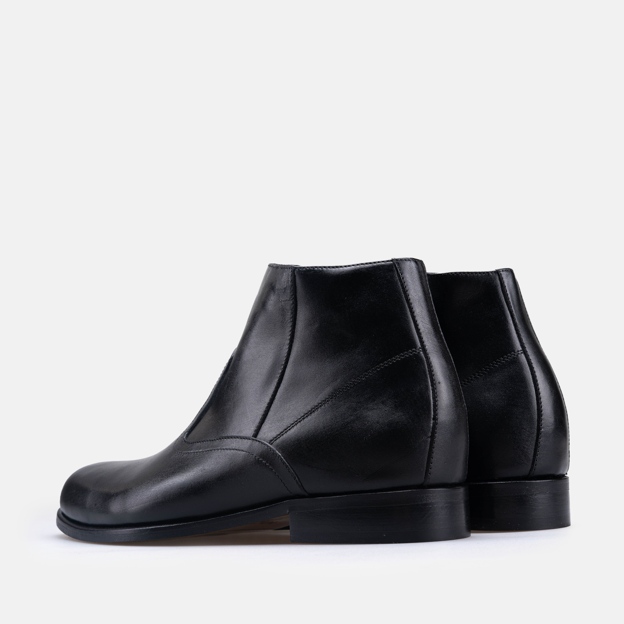 Volzak 5542 Bottine en cuir Noir