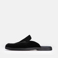 Volzak 5606 Mule en daim Noir