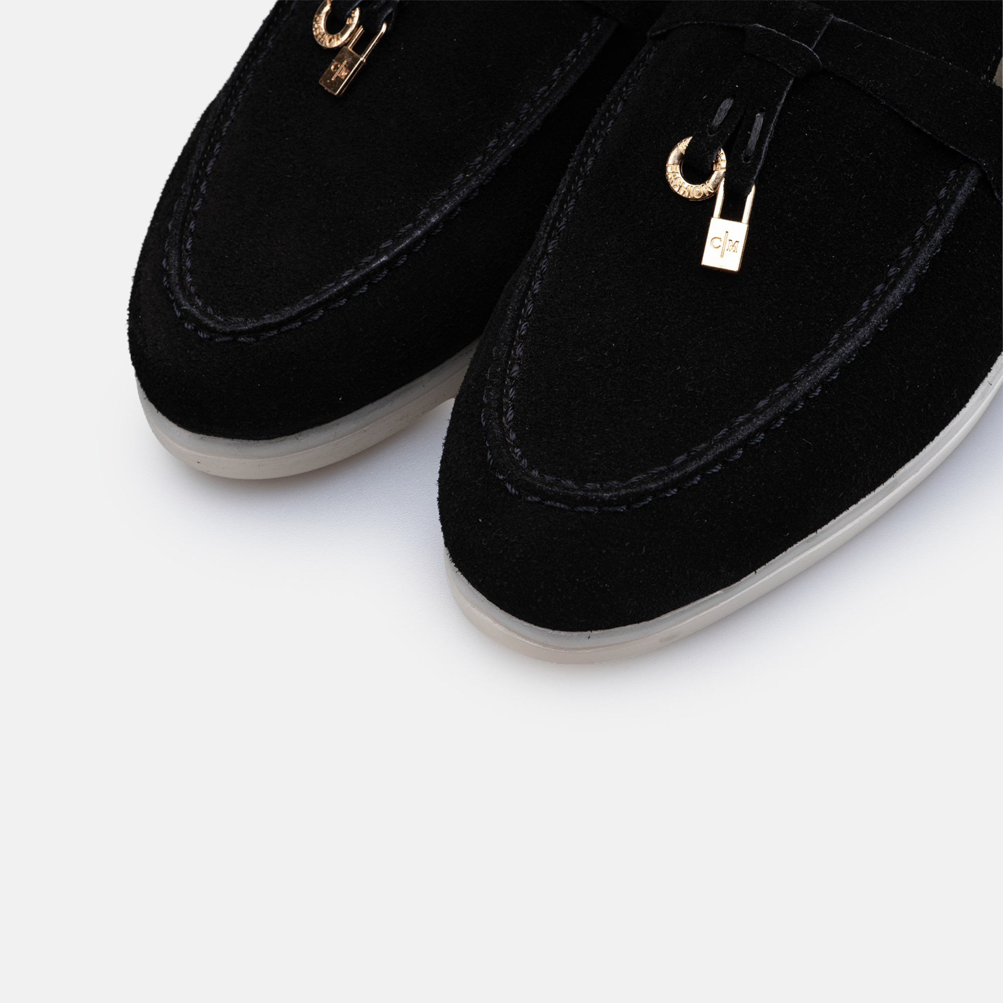 Volzak 0777 s Mule en daim Noir