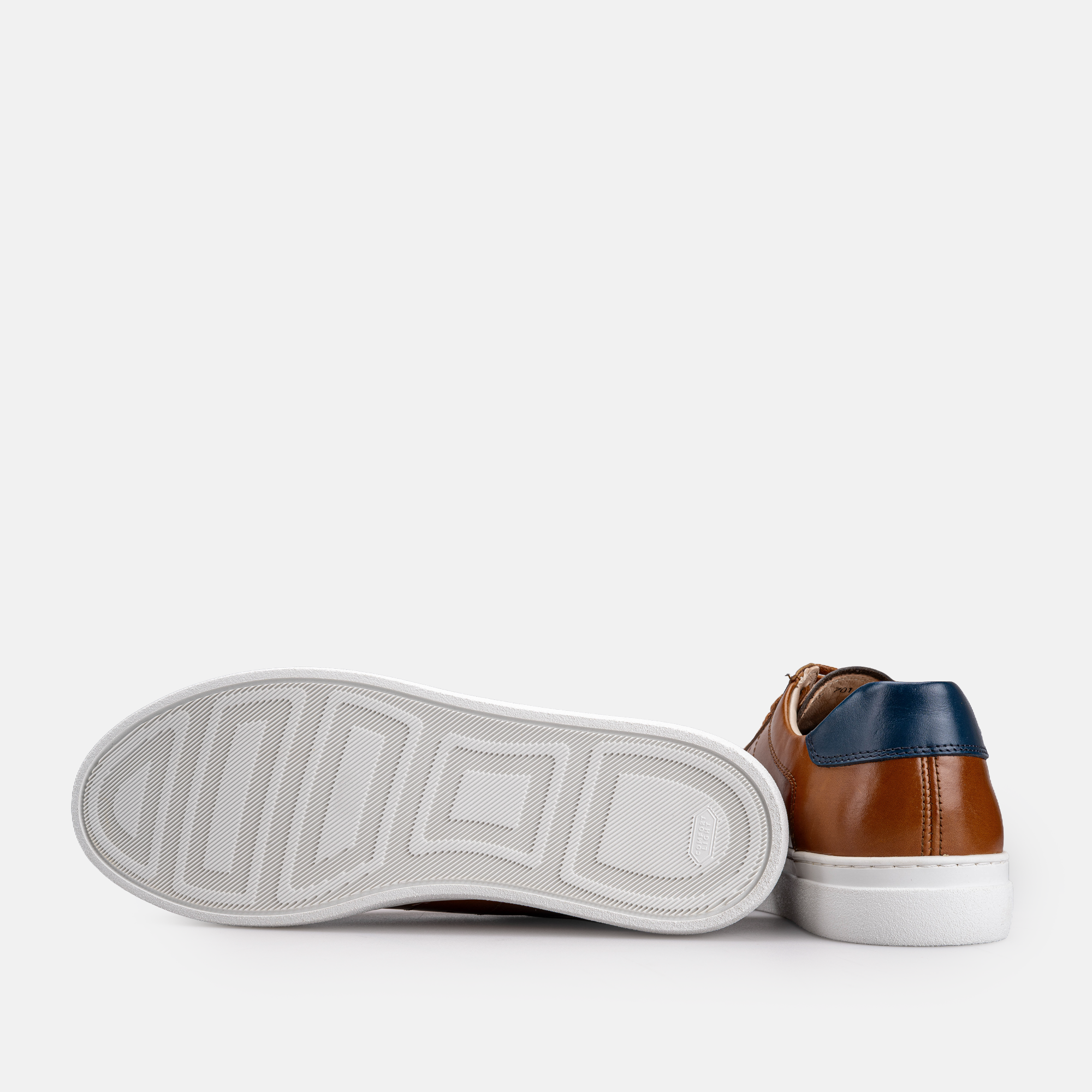 Volzak 7011 basket en cuir Camel