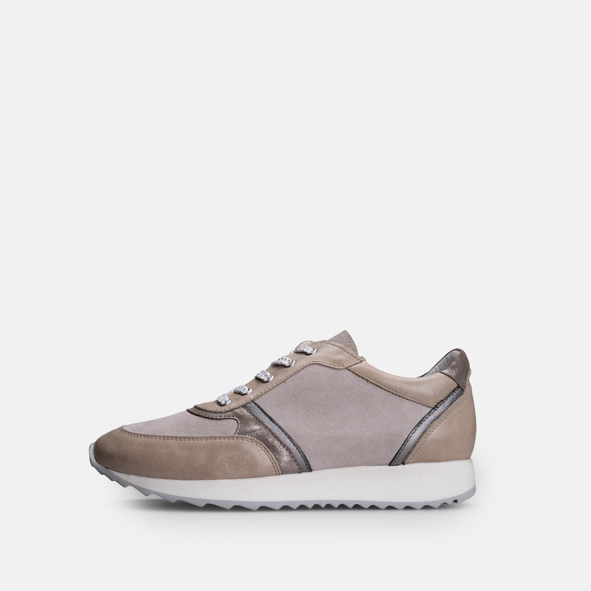 Volzak 700 Basket en daim Gris Beige