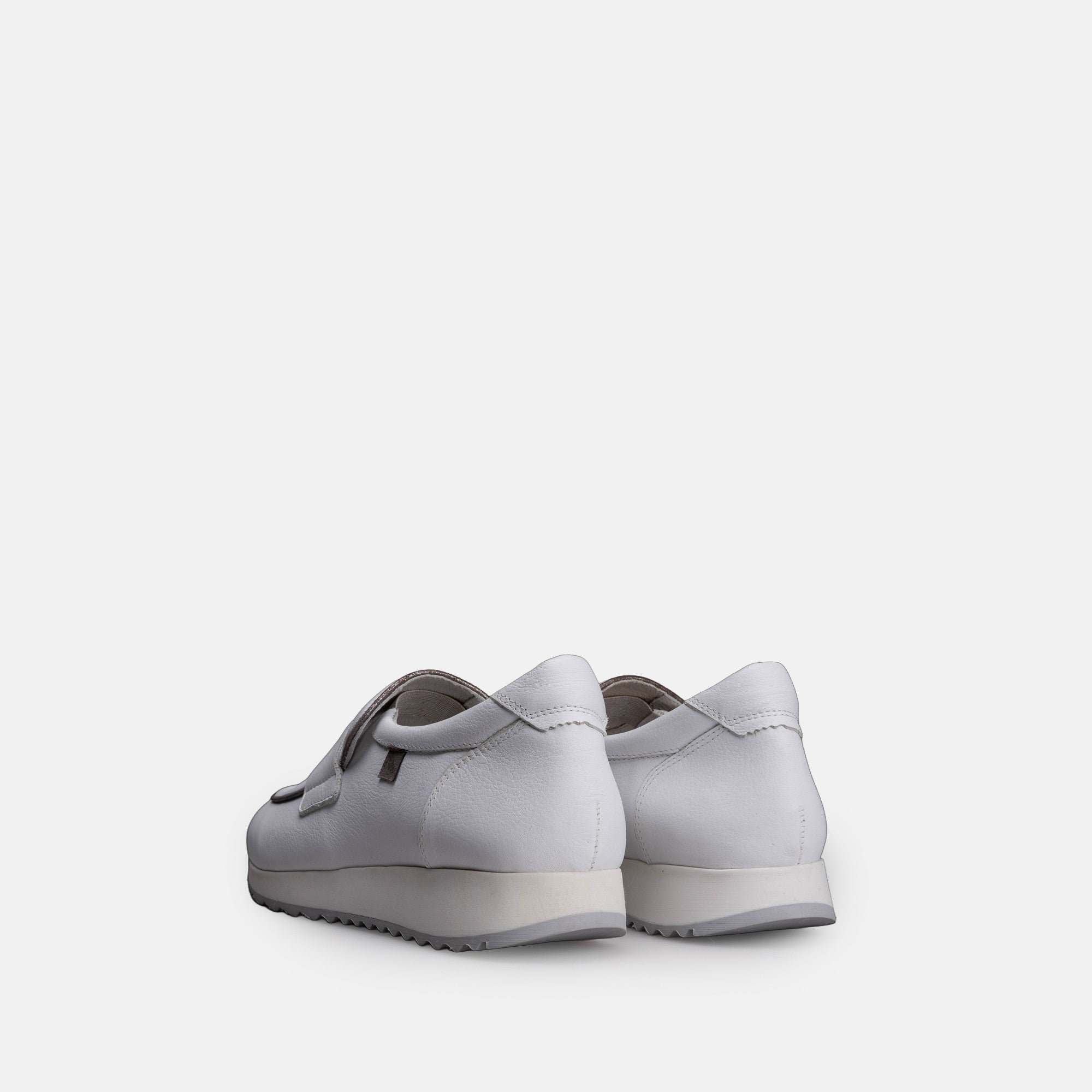 Volzak 702 Basket en cuir Blanc