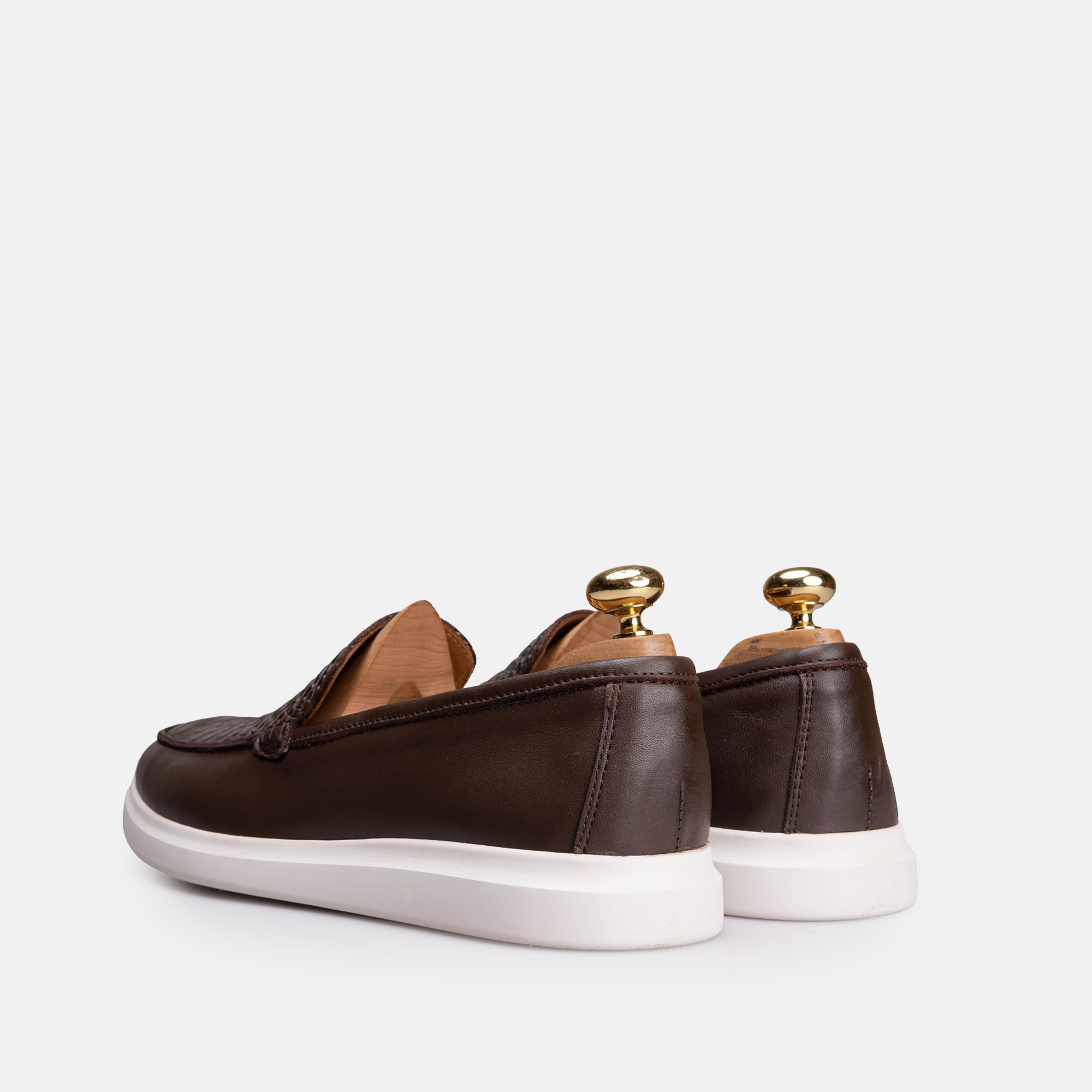 Volzak 710 Mocassin en cuir Marron