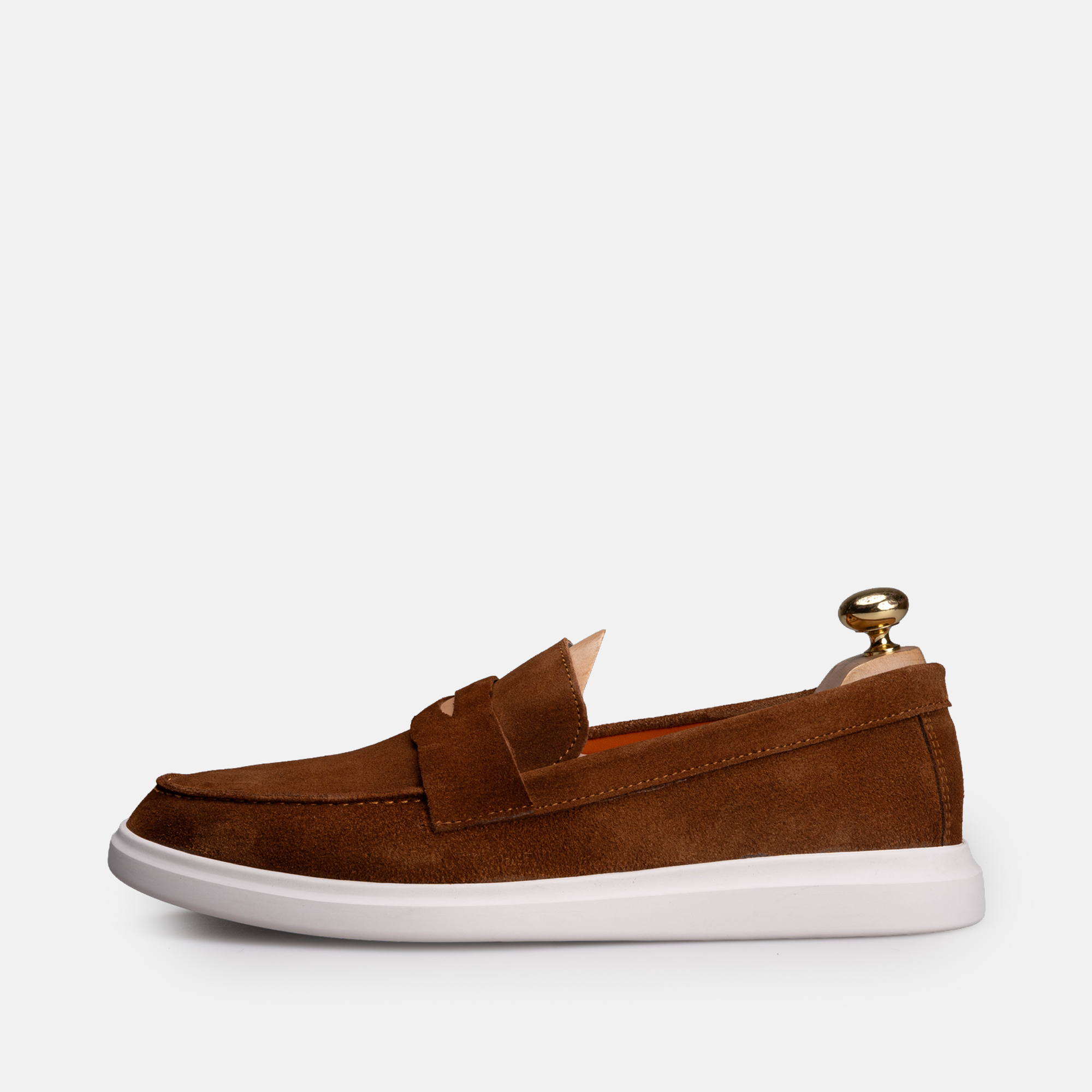Volzak 711 Mocassin en daim Camel