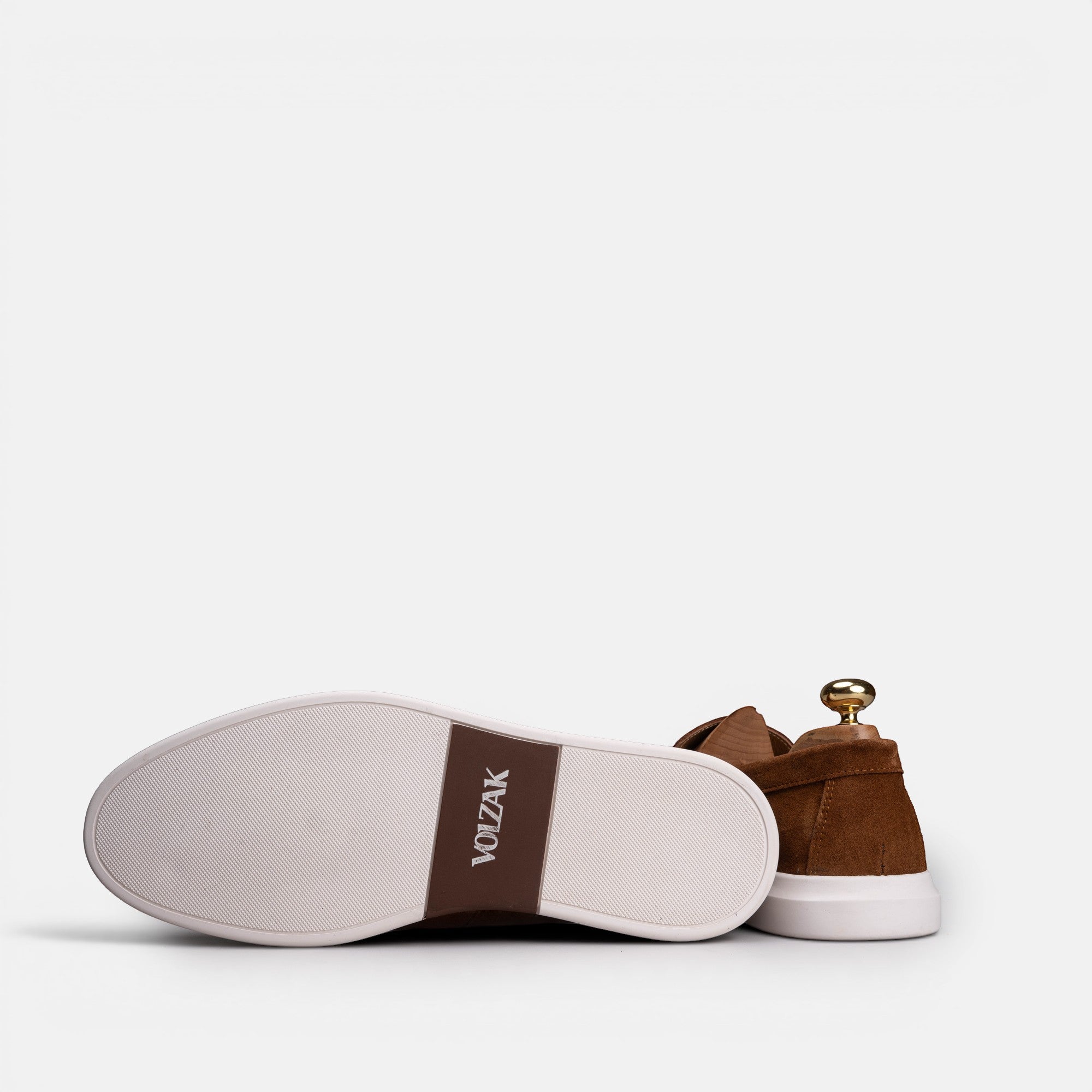 Volzak 711 Mocassin en daim Camel
