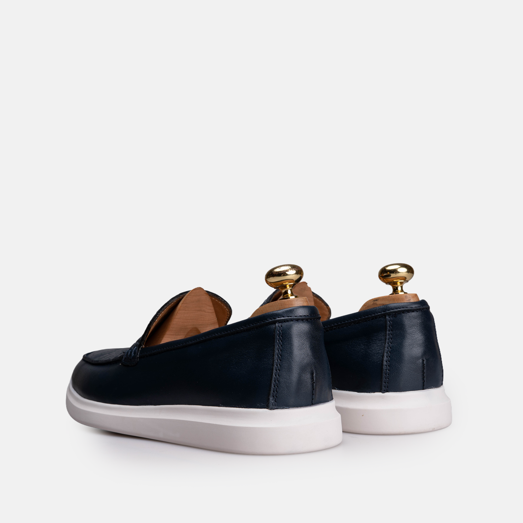 Volzak 710 Mocassin en cuir Bleu