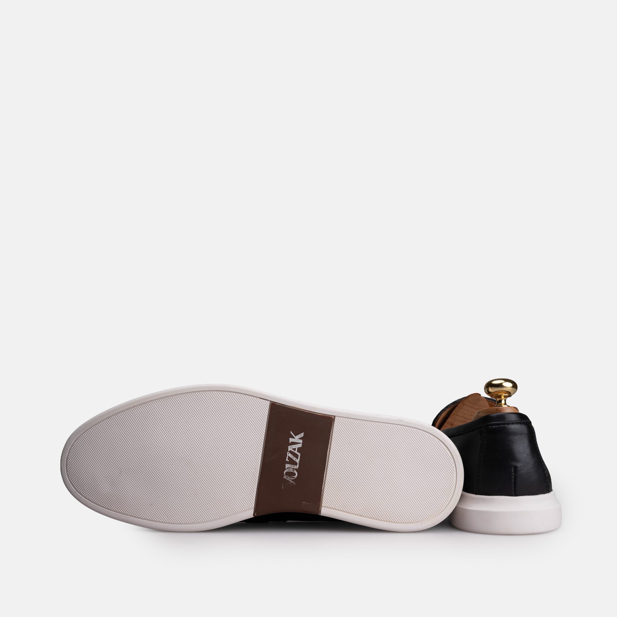 Volzak 710 Mocassin en cuir Noir