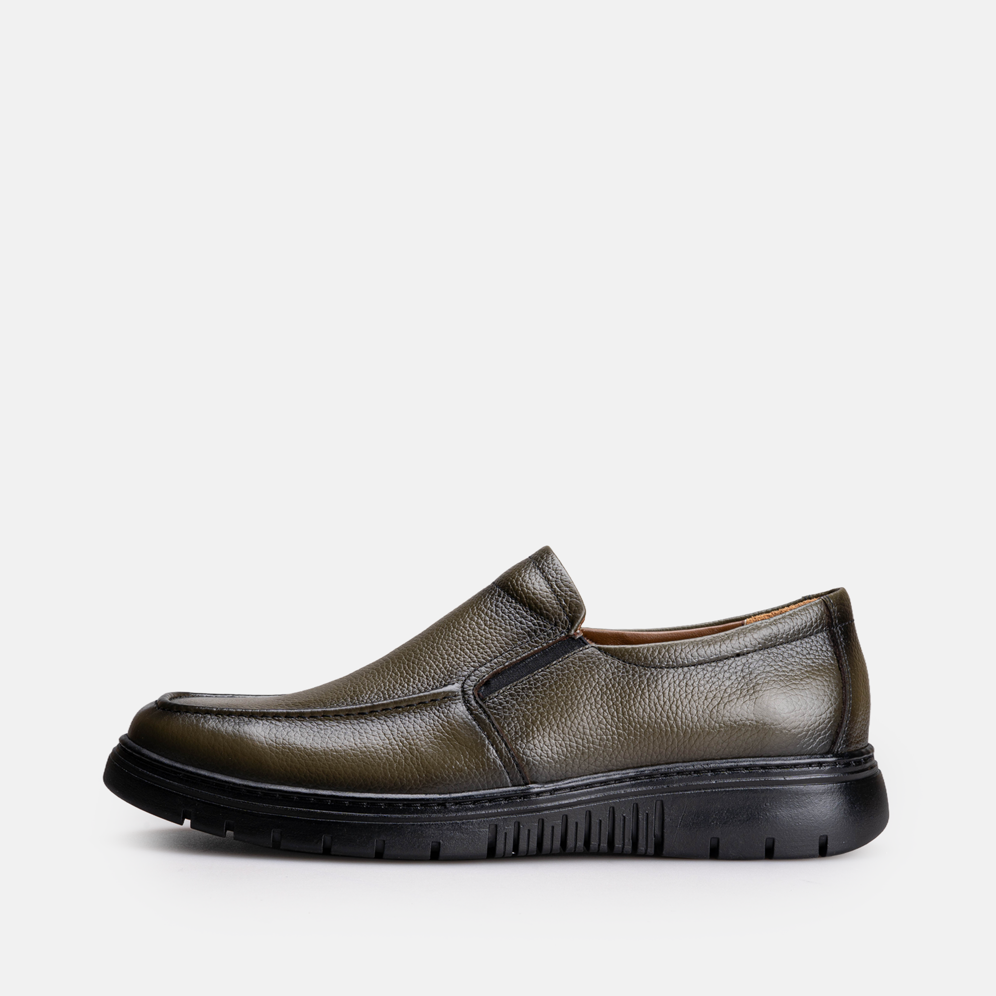 Volzak 5518 chaussure en cuir Vert Grainé