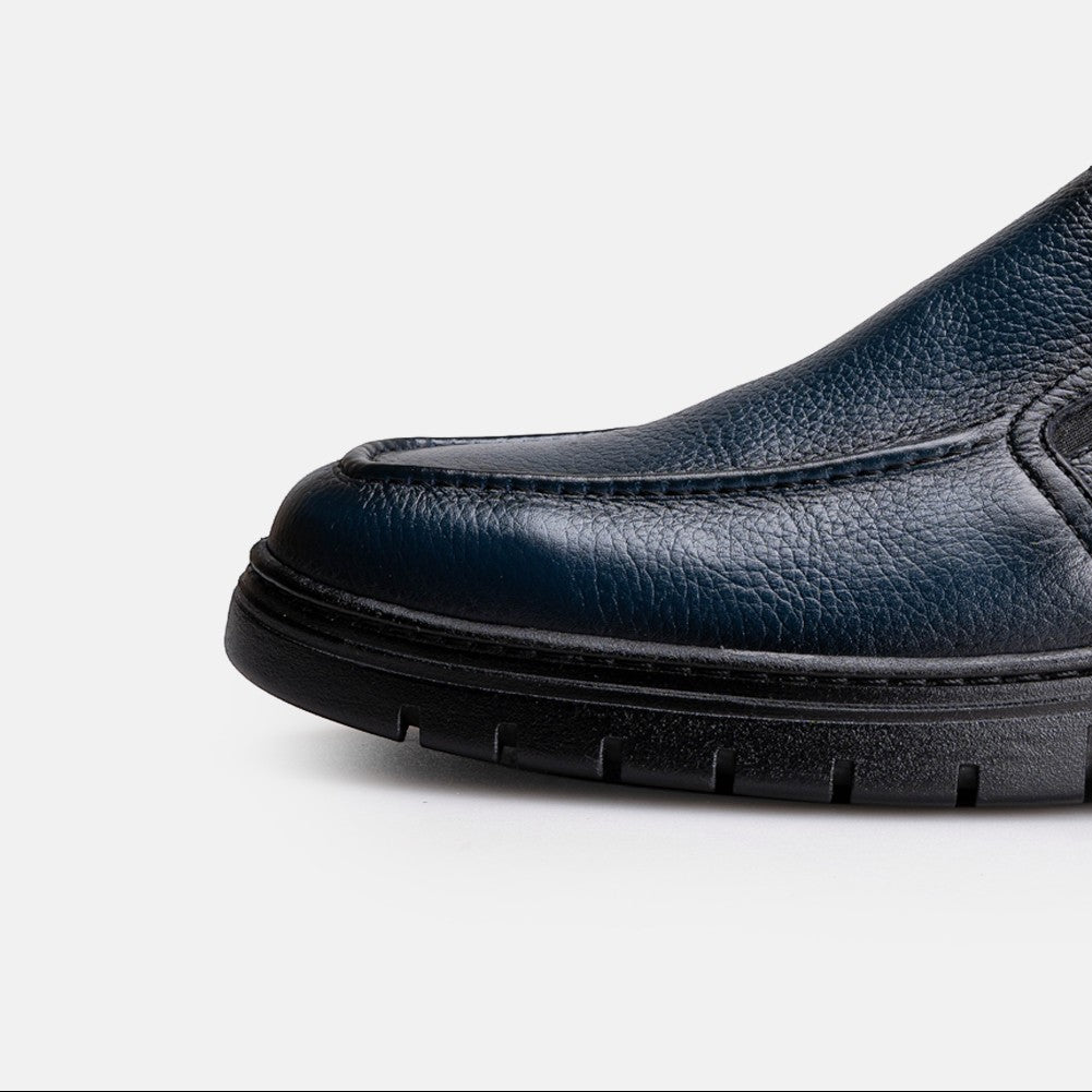 Volzak 5518 chaussure en cuir Bleu Grainé