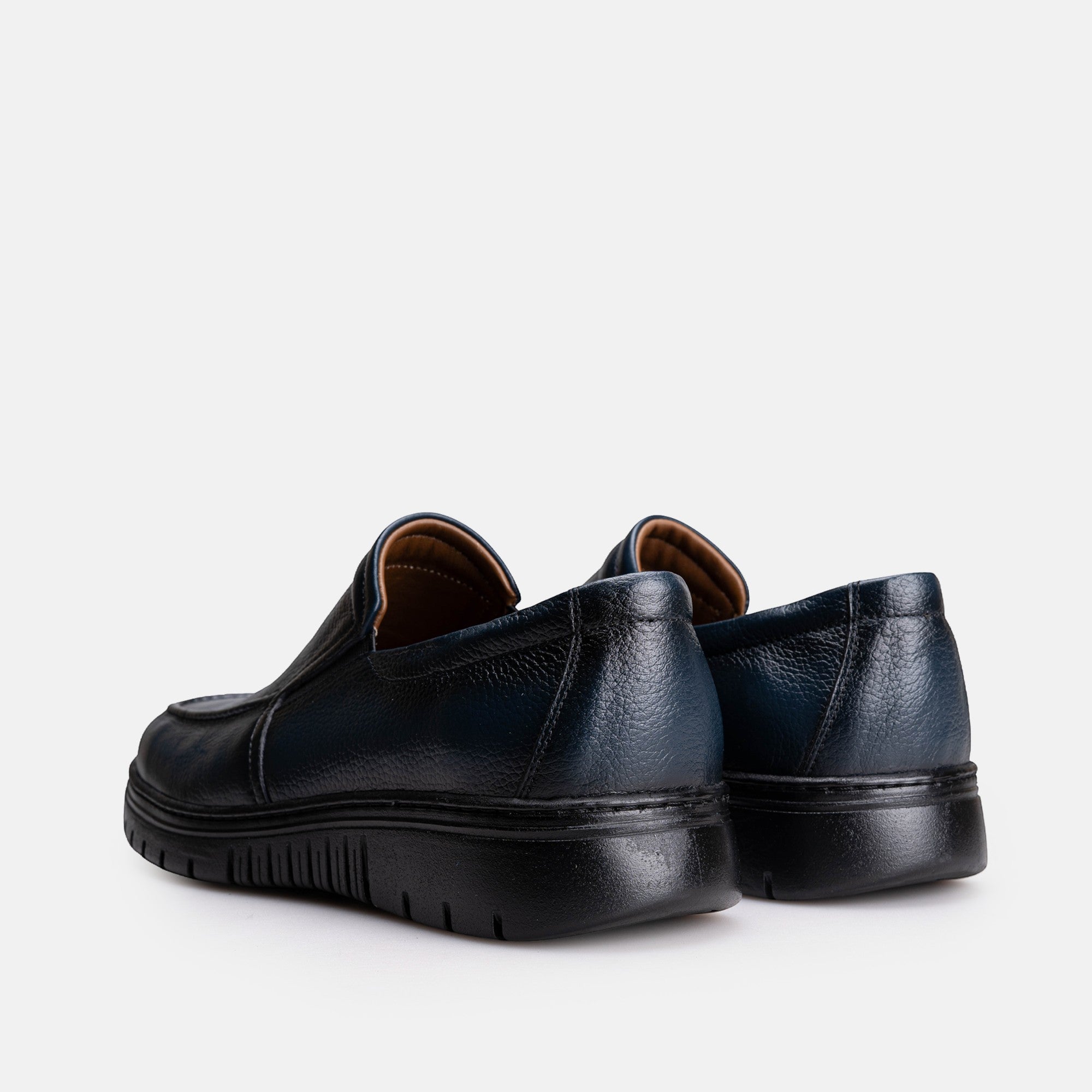 Volzak 5518 chaussure en cuir Bleu Grainé